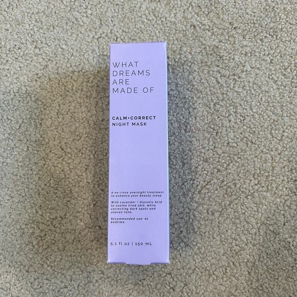 NEW Sun & Moon What Dreams Are Made Of Calm+Correct Night Mask Lavender - Picture 1 of 3